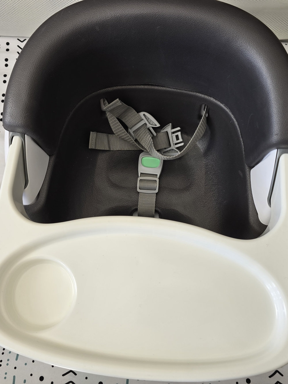 Child High Chair Seat Insert with Safety Harness